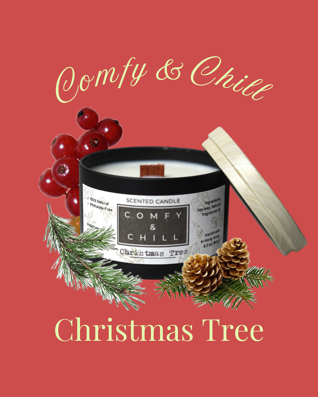 Christmas Tree Candle