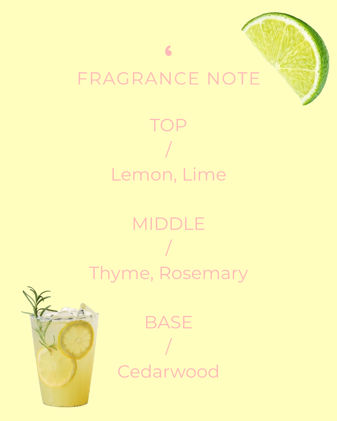 Lemon & Lime (Solar Plexus Chakra) Candle