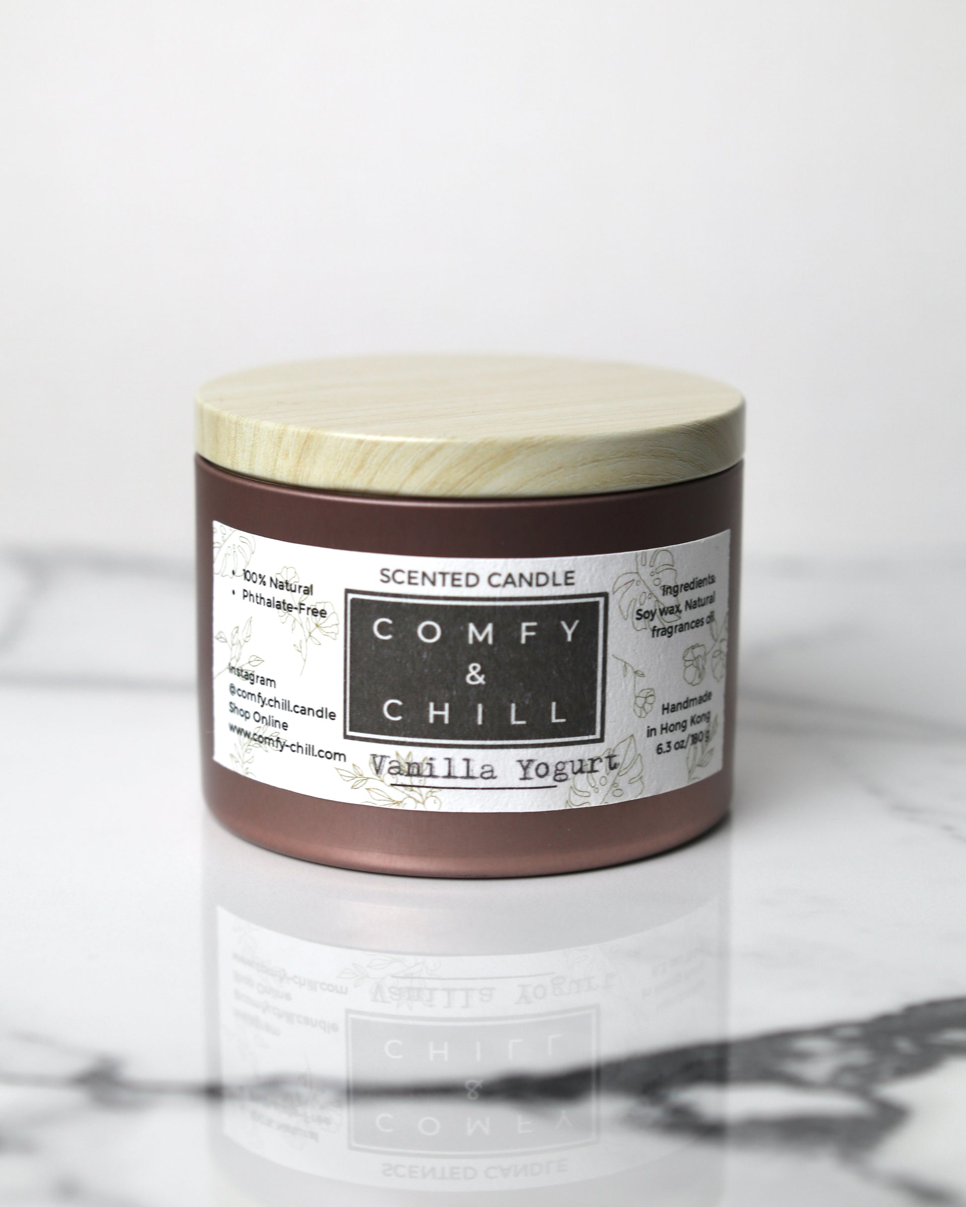 Vanilla Yogurt Candle